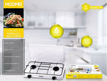 Učitajte sliku u preglednik galerije, Plinski prijenosni štednjak dupli HM-562T