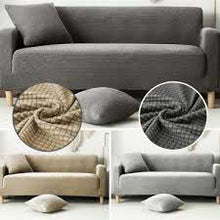 Učitajte sliku u preglednik galerije, Rastezljive navlake za trosjed dvosjed i fotelju