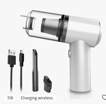 Učitajte sliku u preglednik galerije, Prijenosni punjivi mini usisavač