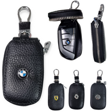 Učitajte sliku u preglednik galerije, Kožna torbica (privjesak) za ključeve