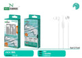 Slušalice s mikrofonom, 3,5 mm (TD-39) – Bijela