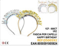 Traka za glavu Sretan rođendan – za rođendansku zabavu