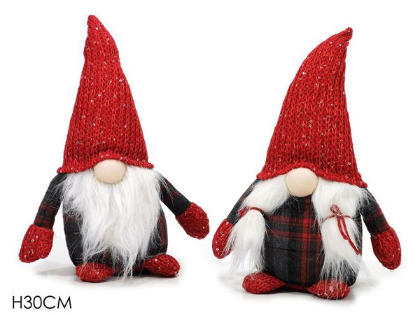 Božićni patuljak – ukrasna figura