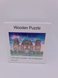 Drvene puzzle A3, 30 × 40 cm – katedrala