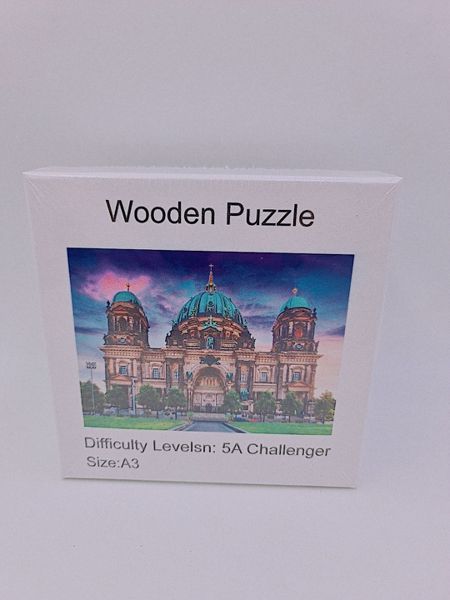 Drvene puzzle A3, 30 × 40 cm