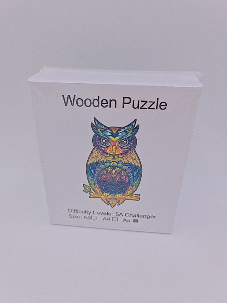 Drvene puzzle nepravilnih oblika – A5 i A4