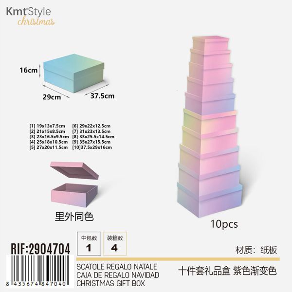 Poklon kutije – set 10 kom