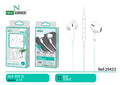 Slušalice s mikrofonom, 3,5 mm (L-13) – Bijela