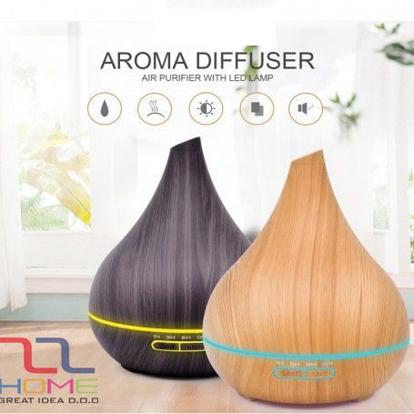 Aroma difuzori s efektom plamena i drveni difuzori