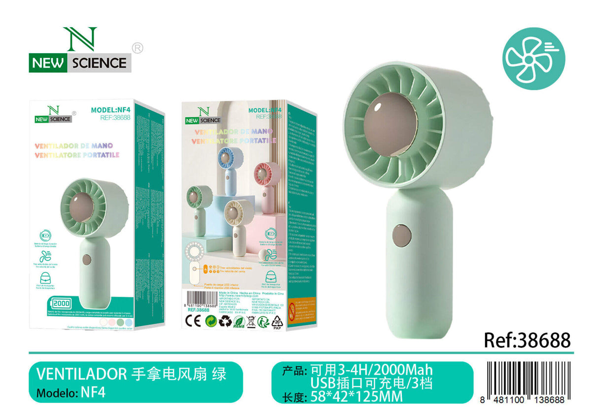 Prijenosni mini ventilator (NF4) – Zelena