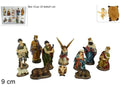 Set figura za jaslice 9 cm, u boji, u PVC kutiji