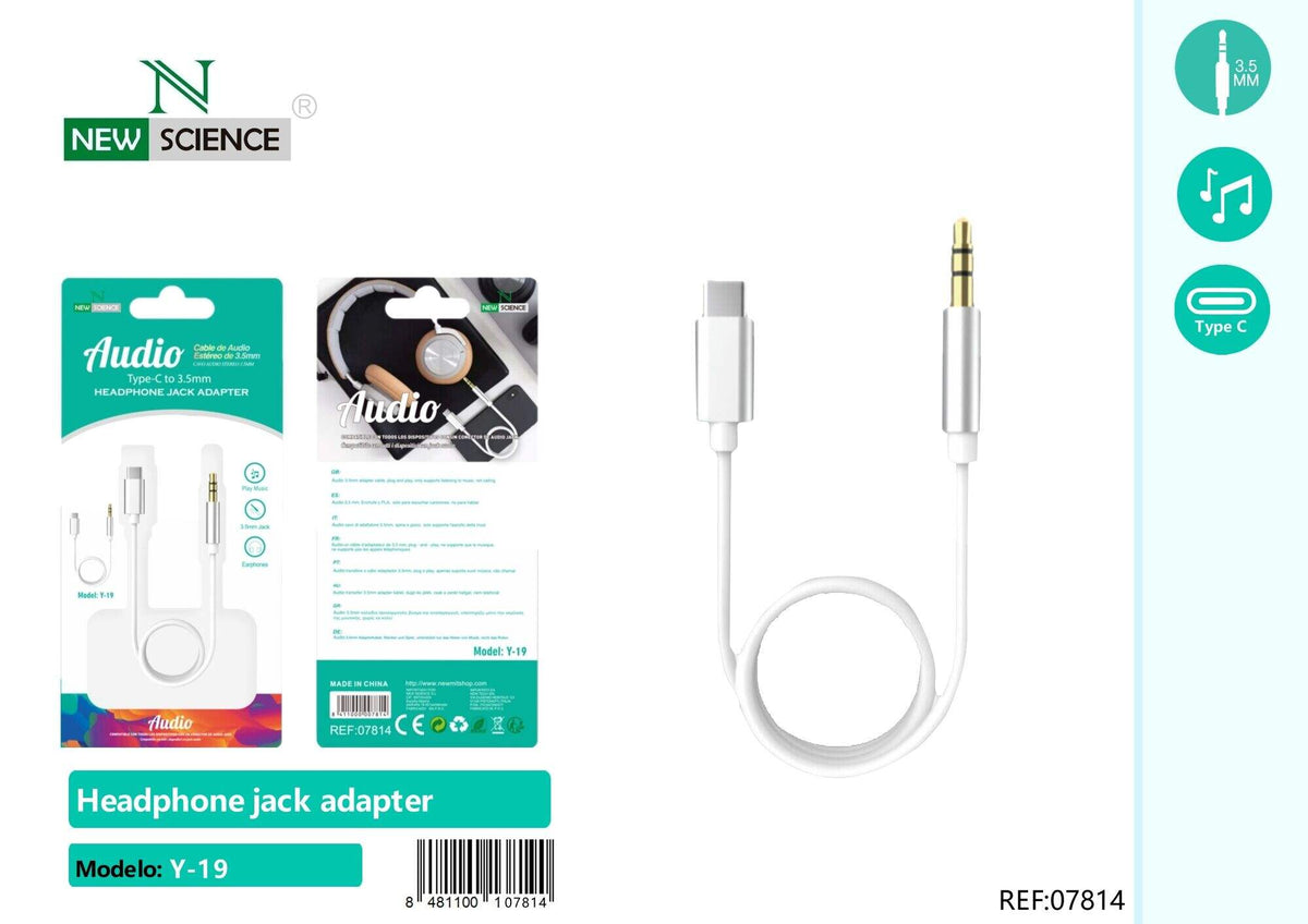 Audio kabel USB-C na 3,5 mm (I-19)