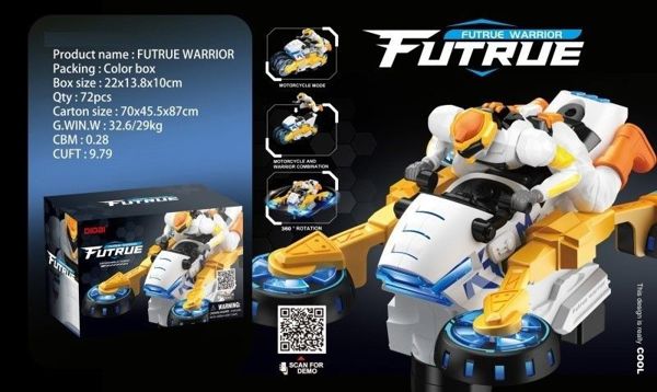 Električni vojnik budućnosti – igračka robot