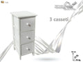 Schrank mit 3 Schubladen 62cm/26cm