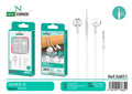 Slušalice s mikrofonom, 3,5 mm (TD-33) – Bijela