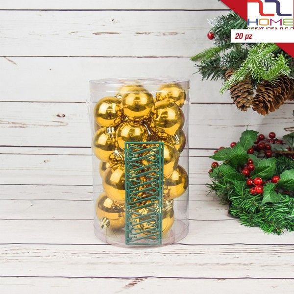 Weihnachtskugeln 20 Stk. verschiedene Größen