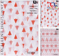 Božićni stolnjak s printom – borići, 130 × 180 cm
