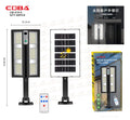 Solarna LED ulična svjetiljka s daljinskim upravljačem (CB-210-6)