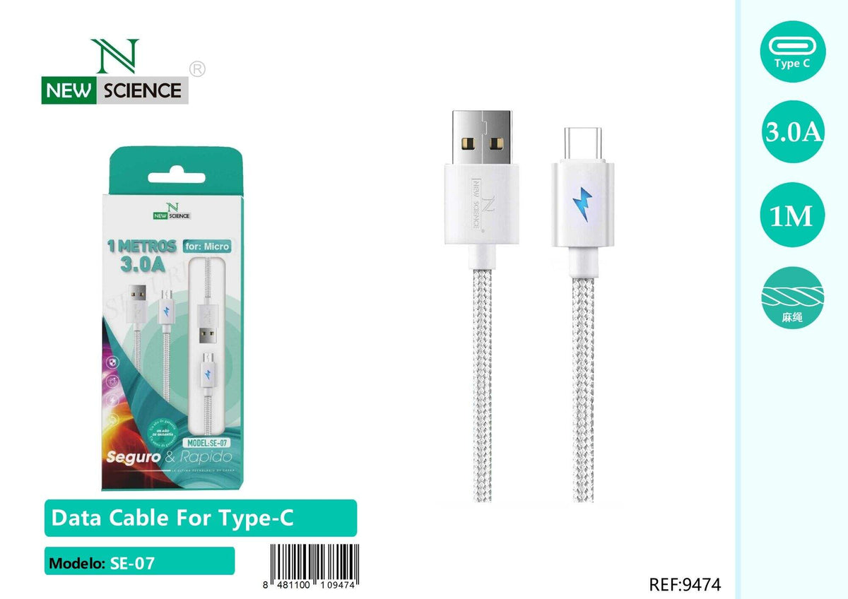 USB kabel sa svjetlećim priključkom (SE-07) – USB-C