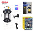 Solarna retro LED lampa za kampiranje (CB-808)