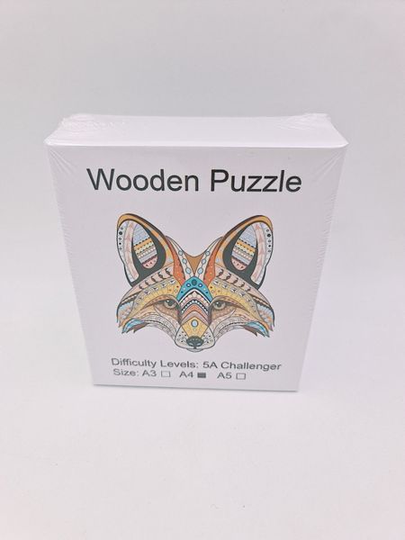Drvene puzzle nepravilnih oblika – A5 i A4