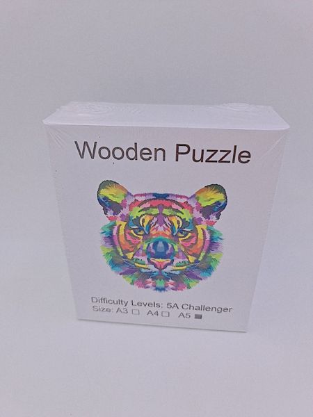 Drvene puzzle nepravilnih oblika – A5 i A4