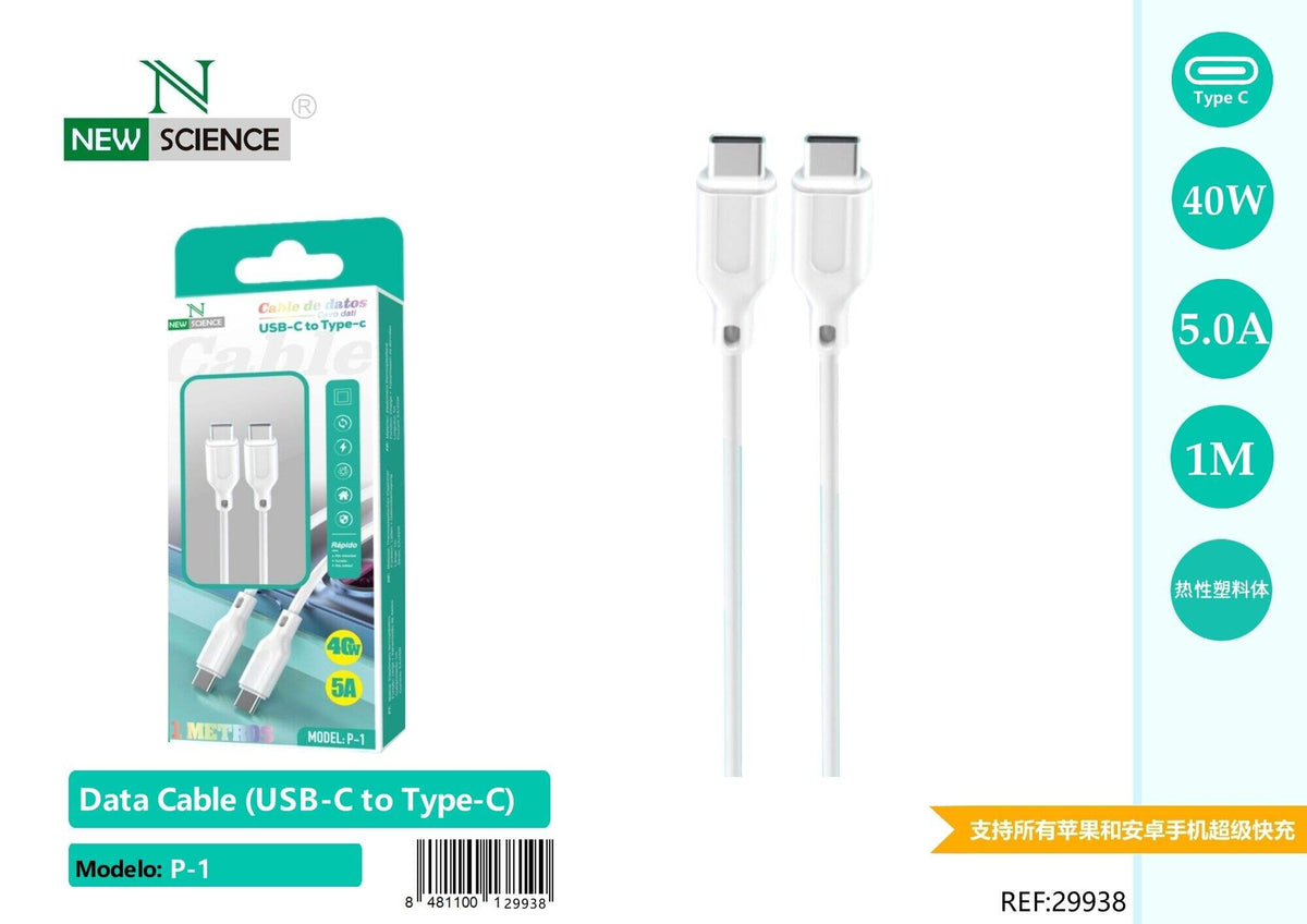 Kabel USB-C na USB-C 40 W (P-1)