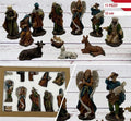 Set figura za jaslice 11 kom, 12 cm, antik