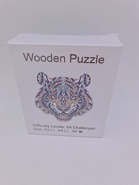 Drvene puzzle nepravilnih oblika – A5 i A4