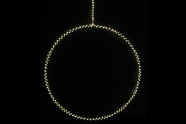 Svjetleći prsten 30 cm, 150 LED – svjetleća božićna figura