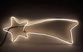 LED svjetleća zvijezda repatica 95 cm