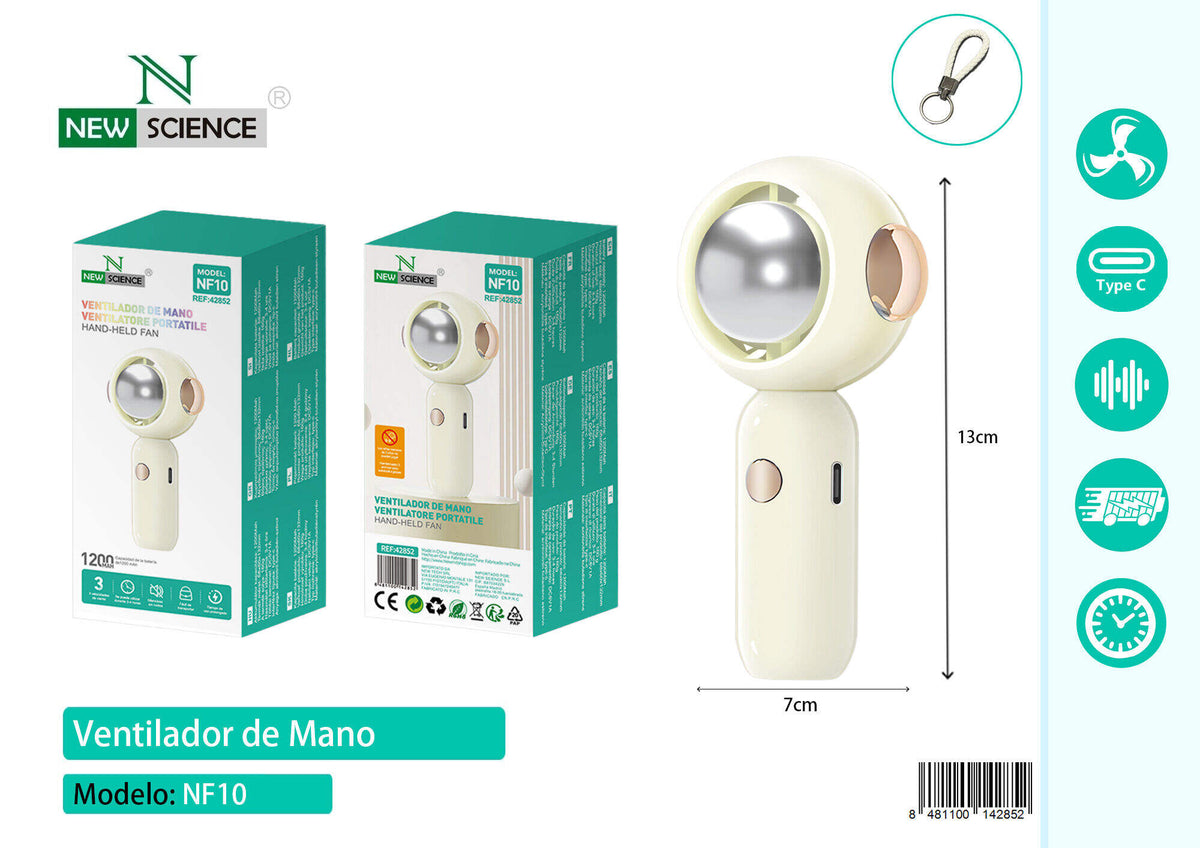 Ručni mini ventilator (NF10) – Zelena