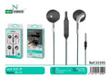 Slušalice s mikrofonom, 3,5 mm (TD-24) – crne