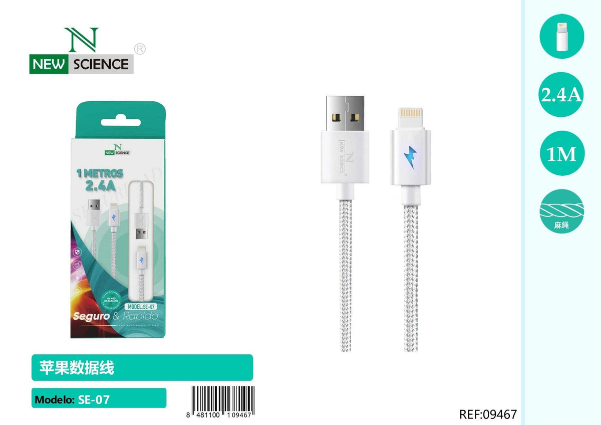 USB kabel sa svjetlećim priključkom (SE-07) – iPhone (Lightning)