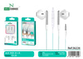 Slušalice s mikrofonom, 3,5 mm (TD-29) – Bijela