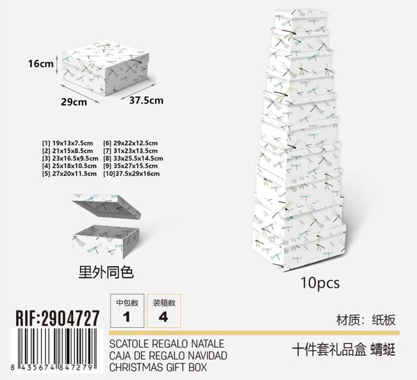 Poklon kutije – set 10 kom