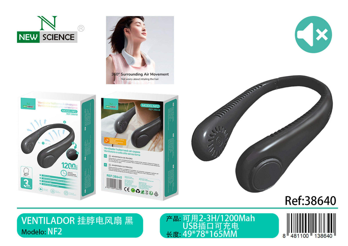 Ventilator za oko vrata (NF2) – Crna