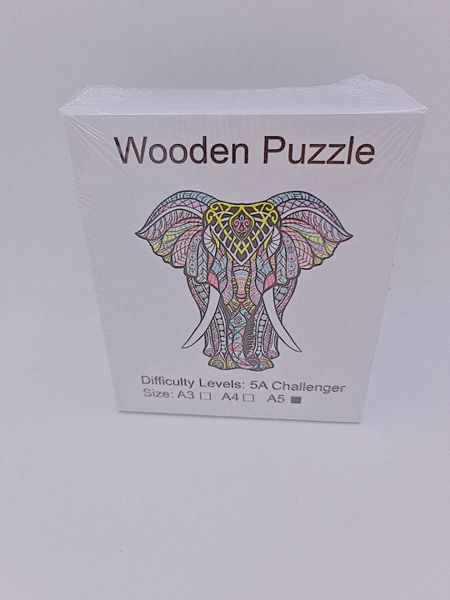 Drvene puzzle nepravilnih oblika – A5 i A4