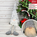 Božićni patuljak s LED svjetlom 75 cm, bijeli