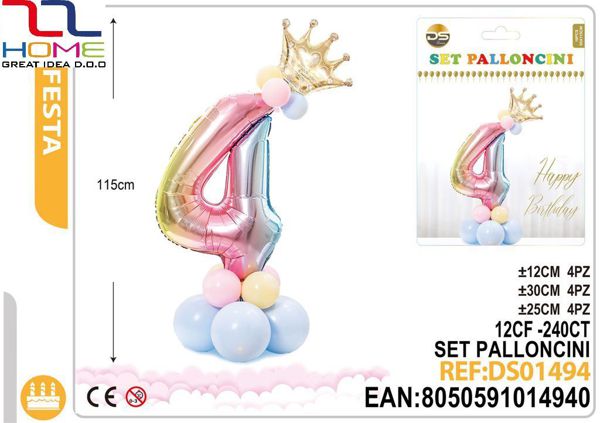 Baloni brojevi za rođendan