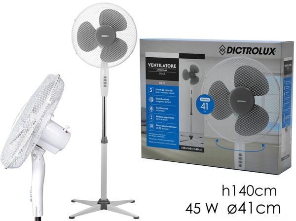 Stojeći ventilator 140 cm, 45 W
