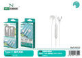 USB-C slušalice s mikrofonom (TD-50) – bijele