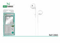 Slušalice s mikrofonom, 3,5 mm (TC-06) – bijele