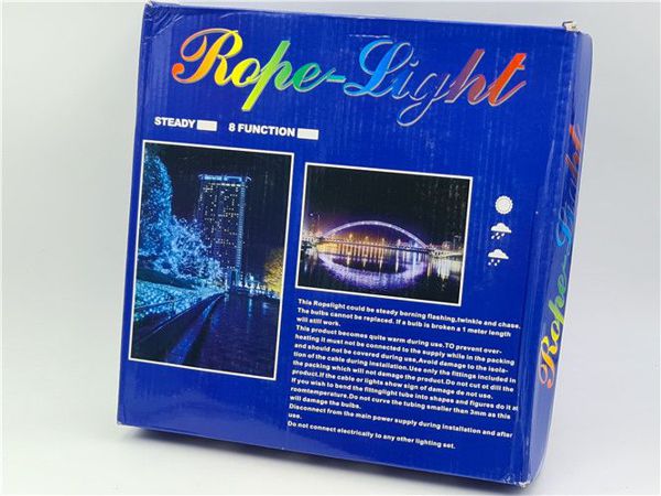 LED-Lichterkette im Schlauch, 16 m