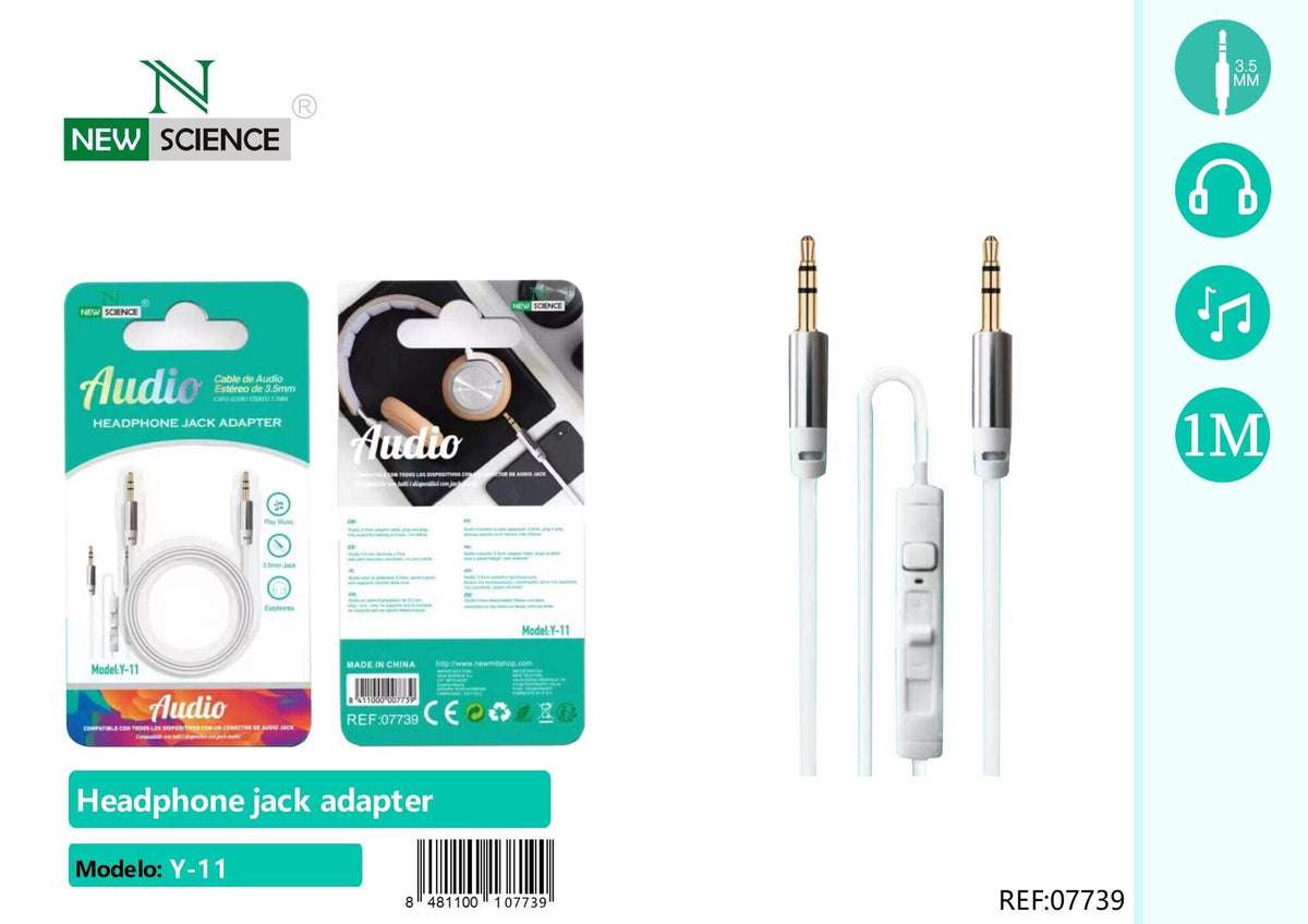 Audio kabel 3,5 mm s mikrofonom (I-11)