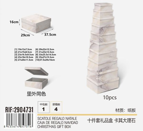 Poklon kutije – set 10 kom