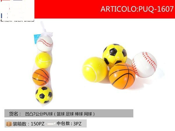 Loptice za pse 7 cm – 3 kom