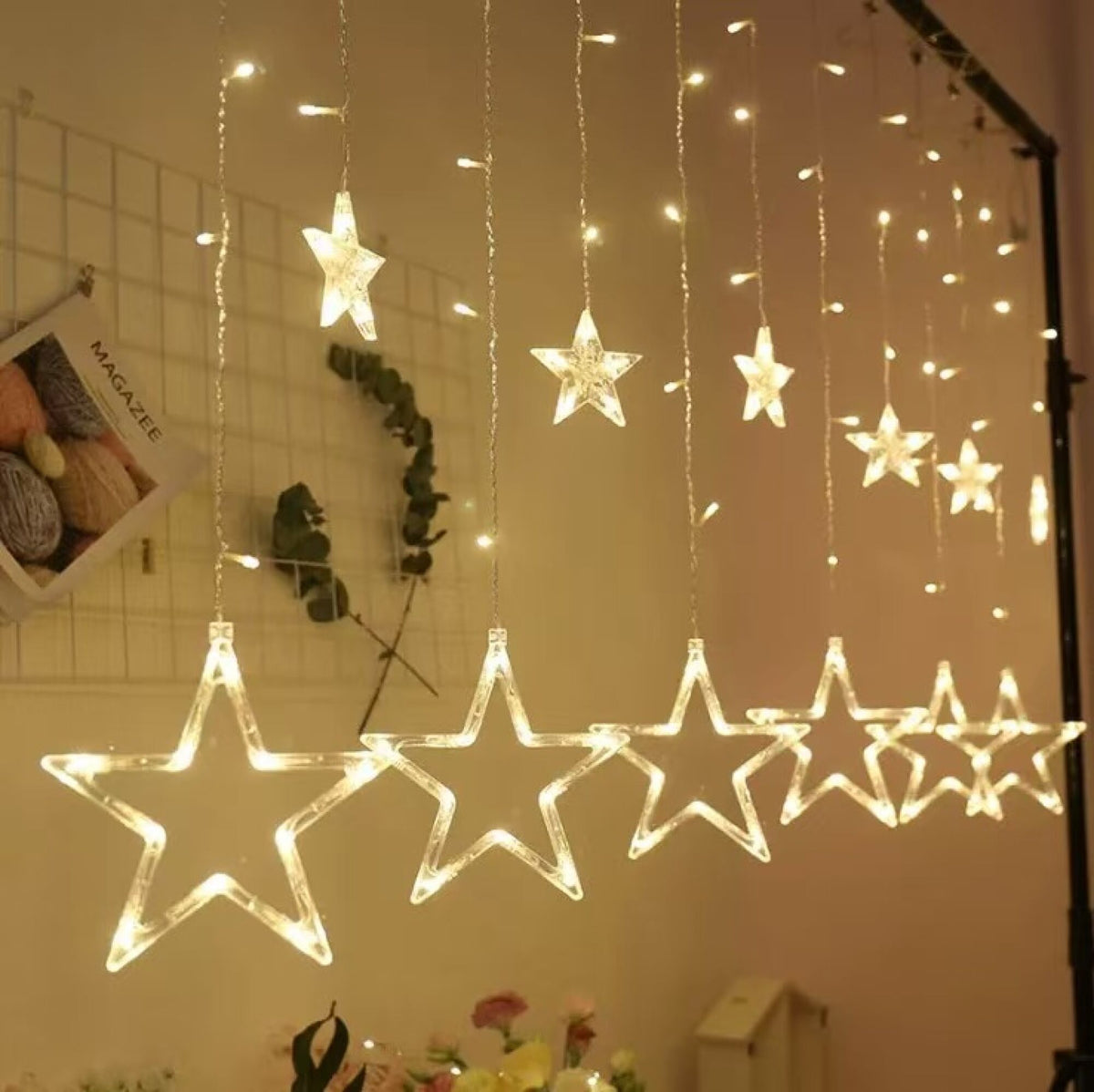 LED zavjesa sa zvijezdama