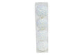 Kugle za bor 10 cm, bijele preljevne – 4 kom