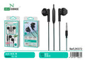 Slušalice s mikrofonom, 3,5 mm (TC-19) – crne